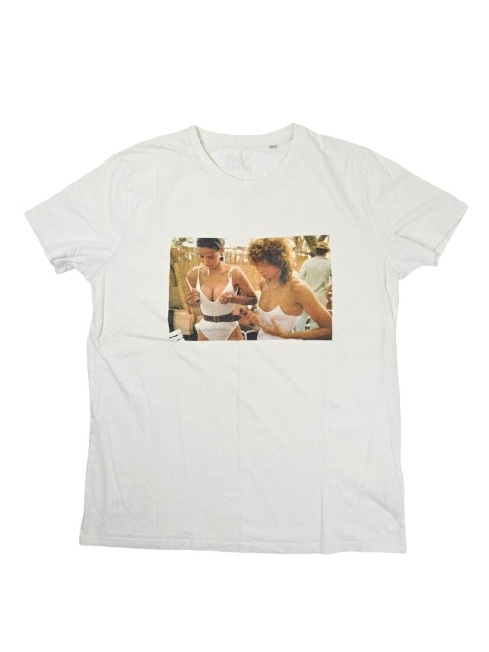IDEA Ibiza Girls Photo T-Shirt in White
